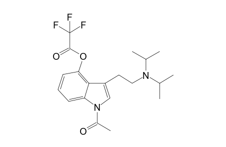 N,N-Diisopropyl-4-hydroxytryptamine (O) TFA (N1) AC