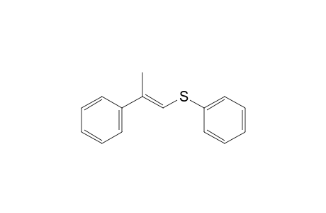 (E)-phenyl(2-phenylprop-1-en-1-yl)sulfane