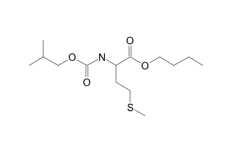 L-Methionine, N-isobutoxycarbonyl-, butyl ester