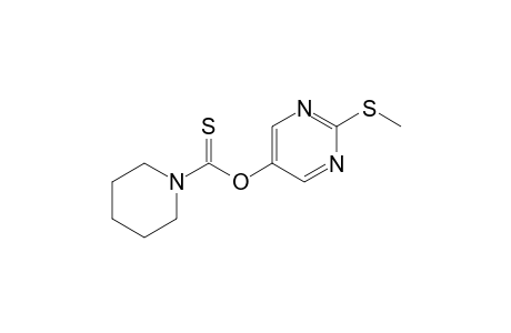 1(2H)-Pyridinecarbothioic acid, tetrahydro-, o-[2-(methylthio)-5-pyrimidinyl] ester