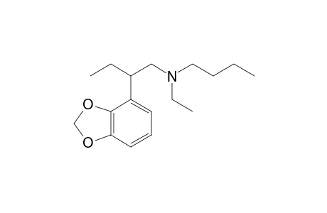 N-Butyl-N-ethyl-2-(2,3-methylenedioxyphenyl)butan-1-amine