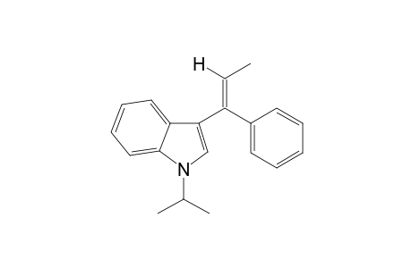 3-(1-Phenyl-1-propen-1-yl)-1-iso-propyl-1H-indole I
