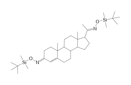 Progesterone bis-t-bdms oxime