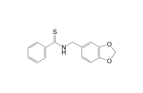 N-(1,3-benzodioxol-5-ylmethyl)benzenecarbothioamide