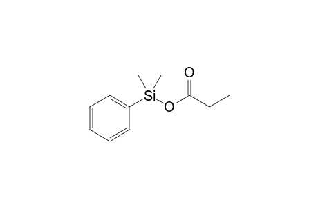 Dimethyl(phenyl)silyl propionate