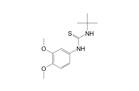 1-tert-butyl-3-(3,4-dimethoxyphenyl)-2-thiourea