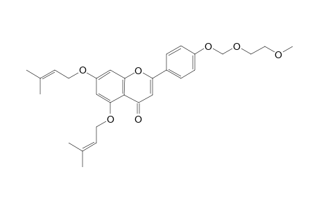 5,7-BIS-(3,3-DIMETHYLALLYL)-4'-METHOXYETHOXYMETHYLAPIGENIN