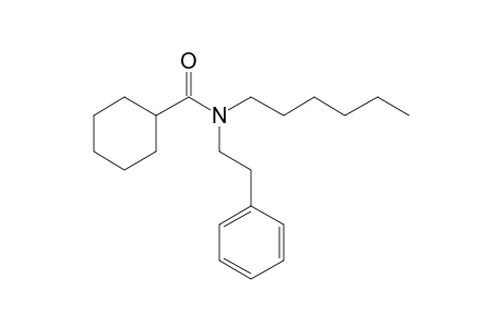 Cyclohexanecarboxamide, N-(2-phenylethyl)-N-hexyl-