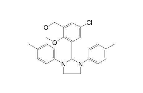 2-(6-Chloro-4H-1,3-benzodioxin-8-yl)-1,3-bis(4-methylphenyl)imidazolidine