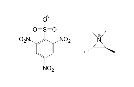 DL-trans-1,1,2,3-tetramethylaziridinium 2,4,6-trinitrobenzenesulfonate