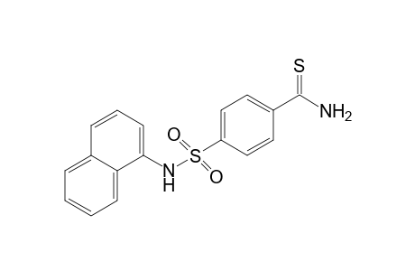 p-[(1-naphthyl)sulfamoyl]thiobenzamide