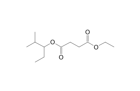 Succinic acid, ethyl 2-methylpent-3-yl ester