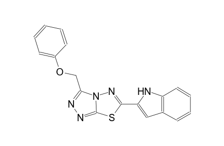 1H-indole, 2-[3-(phenoxymethyl)[1,2,4]triazolo[3,4-b][1,3,4]thiadiazol-6-yl]-