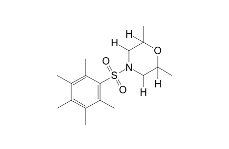 2,6-dimethyl-4-[(pentamethylphenyl)sulfonyl]morpholine