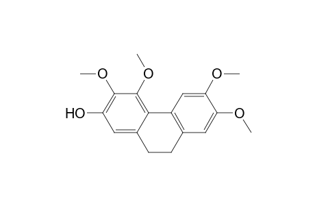 2-HYDROXY-3,4,6,7-TETRAMETHOXY-9,10-DIHYDROPHENANTHRENE