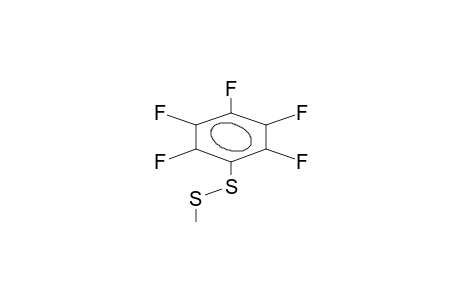 PENTAFLUOROPHENYLMETHYLDISULPHIDE