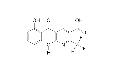 6-HYDROXY-5-SALICYLOYL-2-(TRIFLUOROMETHYL)NICOTINIC ACID