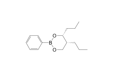 cis-4,5-Di-n-propyl-2-phenyl-1,3-dioxa-2-boracyclohexane