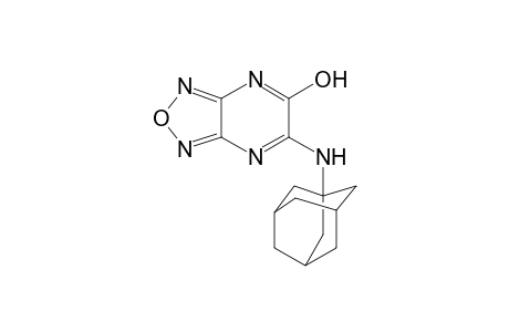 Furazano[3,4-b]pyrazin-5-ol, 6-(1-adamantylamino)-