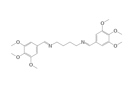 N,N'-bis(3,4,5-trimethoxybenzylidene)-1,4-butanediamine