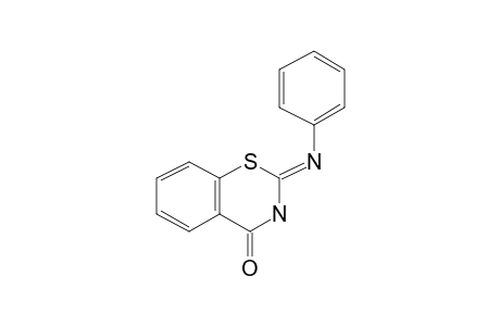 2-Phenylimino-2,3-dihydro-4H-1,3-benzothiazin-4-one