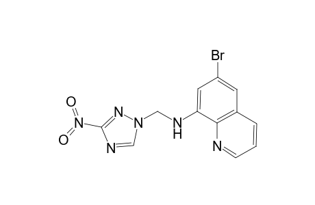 8-quinolinamine, 6-bromo-N-[(3-nitro-1H-1,2,4-triazol-1-yl)methyl]-