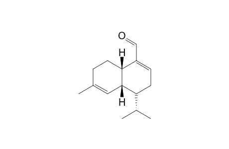 AMORPHA-4,9-DIEN-14-AL;(+)-(4R,4AR,8AS)-3,4,4A,7,8,8A-HEXAHYDRO-6-METHYL-4-(1-METHYLETHYL)-NAPHTHALENE-1-CARBALDEHYDE