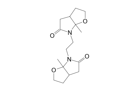 2,2'-Ethylenebis[1-methyl-8-oxa-2-azabicyclo[3.3.0]octan-3-one]