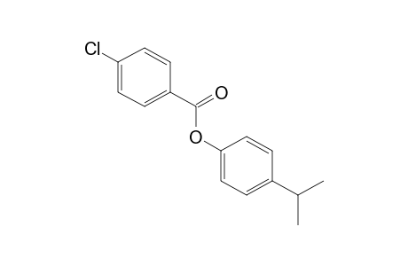 p-CHLOROBENZOIC ACID, p-CUMENYL ESTER