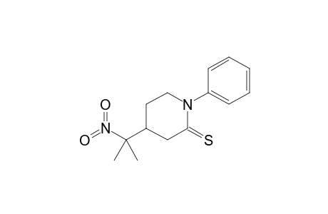 4-(1-Methyl-1-nitroethyl)-1-phenylpiperidine-2-thione