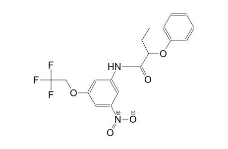 N-[3-nitro-5-(2,2,2-trifluoroethoxy)phenyl]-2-phenoxybutanamide