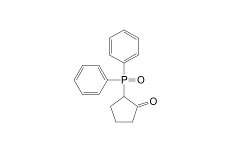 2-(Diphenylphosphinoyl)cyclopentanone
