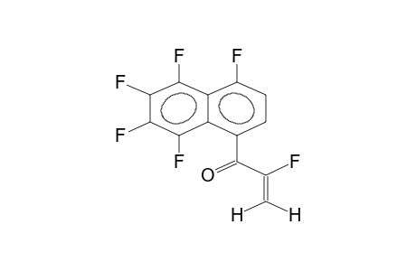 1-FLUOROVINYL 4,5,6,7,8-PENTAFLUORO-1-NAPHTHYL KETONE