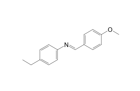 p-ethyl-N-(p-methoxybenzylidene)aniline