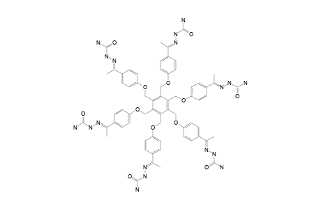 1-[4-[2,3,4,5,6-PENTA-(4-ACETYLPHENOXYMETHYL)-BEZYLOXY]-PHENYL]-1-ETHANONE-N-AMINOCARBONYLSEMICARBAZONE