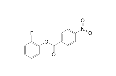 4-Nitrobenzoic acid, 2-fluorophenyl ester