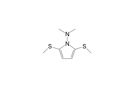 N,N-dimethyl-2,5-bis(methylsulfanyl)pyrrol-1-amine