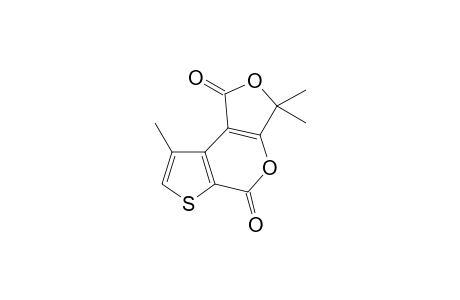 3,3,8-Trimethyl-1H-furo[3,4-b]thieno[3,2-d]pyran-1,5(3H)-dione