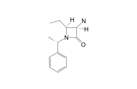 CIS-(3S,4R)-1-(S)-(ALPHA-METHYLBENZYL)-3-AMINO-4-ETHYL-2-AZETIDINONE