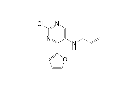 N-Allyl-2-chloro-4-(2-furyl)-pyrimidin-5-amine