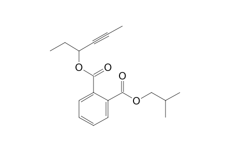 Phthalic acid, hex-2-yn-4-yl isobutyl ester