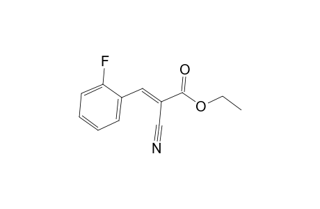 2-Propenoic acid, 2-cyano-3-(2-fluorophenyl)-, ethyl ester