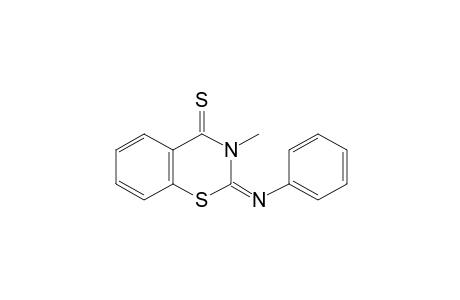 2,3-dihydro-3-methyl-2-(phenylimino)-4H-1,3-benzothiazine-4-thione