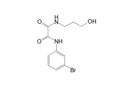Oxamide, N-(3-bromophenyl)-N'-(3-hydroxypropyl)-