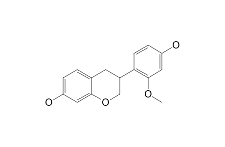 7,4'-DIHYDROXY-2'-METHOXYISOFLAVAN;ISOVESTITOL