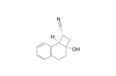 (+-)-(1.alpha.,2a.alpha.,8b.alpha.)-2a-Hydroxy-1,2,2a,3,4,8b-hexahydrocyclobuta[a]naphthalene-1-carbonitrile