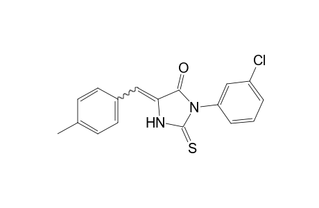 3-(m-chlorophenyl)-5-(p-methylbenzylidene)-2-thiohydantoin