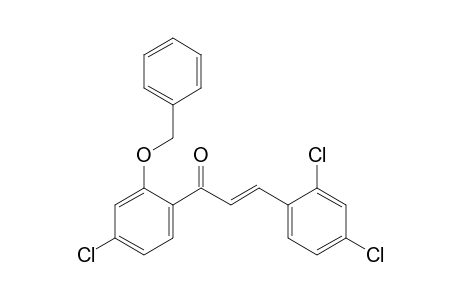 1-(2-BENZYLOXY-4-CHLOROPHENYL)-3-(2,4-DICHLOROPHENYL)-2-PROPEN-1-ONE