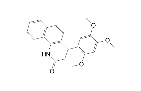 4-(2,4,5-Trimethoxy-phenyl)-3,4-dihydro-1H-benzo[h]quinolin-2-one