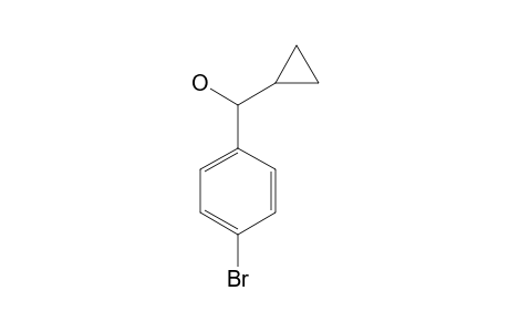 BENZYL ALCOHOL, P-BROMO-A-CYCLOPROPYL-,